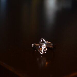 Gold Toned Dog Paw Ring, Size 5-6